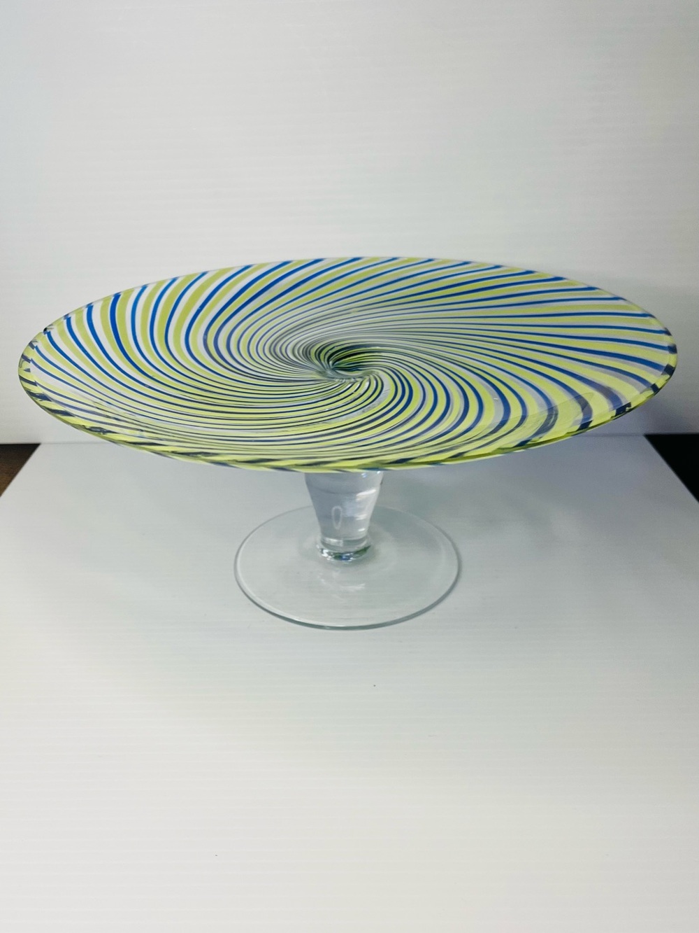 Beautiful Murano Glass Cake Stand